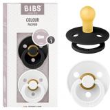 BIBS Colour Pacifiers | Set of 2 BPA-Free Latex Ba