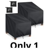 Kipiea 600D Patio Chair Covers Waterproof Winter 2