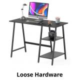 SHW 43-Inch Home Office Trestle Computer Desk with