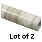 $135 17.3inch x 236 Wooden Grain Peel and Stick Wa