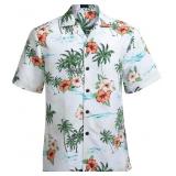 Hawaiian Shirts for Men Short Sleeve Regular Fit M