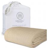 $128 Threadmill Luxury Cotton Blankets for King Si