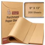 Unbleached Parchment Paper Sheets   9' x 13' Pre-C