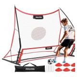 ZEALFEEL Soccer Rebounder, 2-in-1 Soccer Rebound N