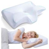 HOMCA Memory Foam Cervical Pillow, 2 in 1 Ergonomi