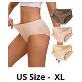 INNERSY Women's Seamless No Show Underwear Soft Li