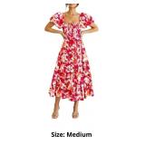 PRETTYGARDEN Women's Casual Summer Midi Dress Puff
