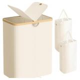 SONGMICS Laundry Hamper with Lids, Laundry Basket