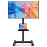 Mobile TV Floor Stand for 13-50 inch LCD LED Flat/