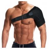 Shoulder Support Brace with Pressure Pad for Men W