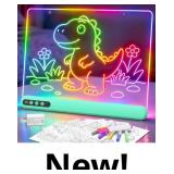 16' LED Drawing Board for Kids, Rechargeable Led N