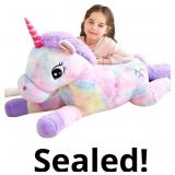 IKASA Giant Unicorn Stuffed Animal Plush Toy,Large
