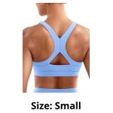 YEOREO Sports Bras for Women Medium Support Racerb