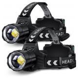 FINICO Rechargeable LED Headlamp 990000 High Lumen