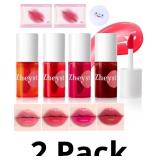 Lip Tint Korean Stain Set, 4 Colors Tinta Para Lab