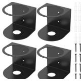 4 Pack Spray Bottle Holder Wall Mount, Brushed Sta