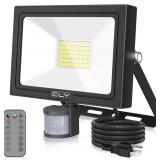 CLY 35W Motion Sensor Outdoor Lights, 3000LM High