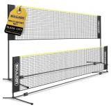 $211 Boulder Portable Badminton Pickleball Net - F