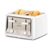 Toastmaster 4 Slice Toaster White