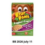 Bear Paws Mixed Berry & Yogurt 168g
