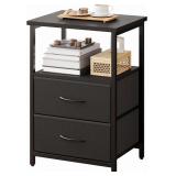 Nightstand with Drawers Nightstand with Charging S