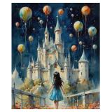 Fantasy Paint by Numbers Kit for Adults - DIY Girl