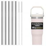Metal Straws for Stanley IceFlow 30 oz Flip Straw
