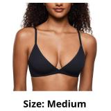 INLYRIC Women's Inbarely Triangle Bralette Plunge