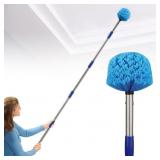 Cobweb Duster with Extension Pole, 8FT Spider Web