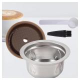 Refillable Coffee Capsule: Compatible with Nespres