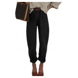 Astylish Women High Waisted Wide Leg Baggy Jeans 9