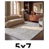 $431 SAFAVIEH Evoke Collection 6'7' x 9' Ivory/Tau