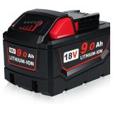 9.0Ah Replacement for Milwaukee M 18 Battery 48-11