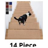 $113 Stair Treads Non-Slip 16 Pack 8'x30' - Carpet