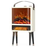 Fireplace Space Heater for Indoor Use, 1500W Frees