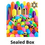 LEASEN 6 Surprise Golden Eggs 100 Pack 3 Inch Larg
