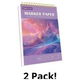 DagouColor Alcohol Marker Pads A4, 1 Pack, 60 Shee