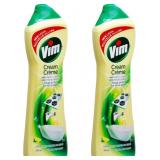 Vim (Cif) Cream Multi Purpose Cleaner, Lemon Scent