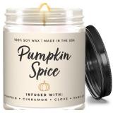 Wax & Wit Pumpkin Spice Fall Candles for Home Scen