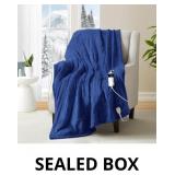 $107 Electric Throw Blanket with 10 Heat Levels, M
