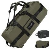 $206 STOVER 100L Rolling Duffel Bag with Wheels, X