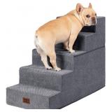 $184 EHEYCIGA Dog Stairs for Small Dogs, 5-Step Do