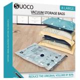 Vacuum Storage Bags 8 Large, Space Saver Bags with