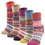 YZKKE 5Pack Womens Vintage Winter Soft Warm Thick