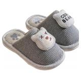 boys and girls Slip-on Slippers Cozy Soft Fuzzy Sh
