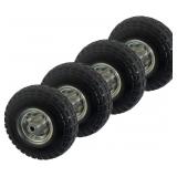 $170 AOPANDA (4Pack 4.10/3.50-4 Tire Wheels Flat F