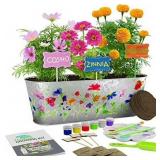 Dan&Darci Paint & Plant Flower Growing Kit for Kid