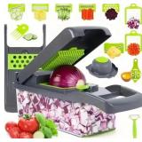 16-in-1 Multifunctional Vegetable Chopper - Premiu