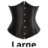 Women's Bustier Corset Top Plus Size Satin Waist C