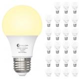 Evelor 24-Packs, A19 LED Light Bulbs, E26 Base, So